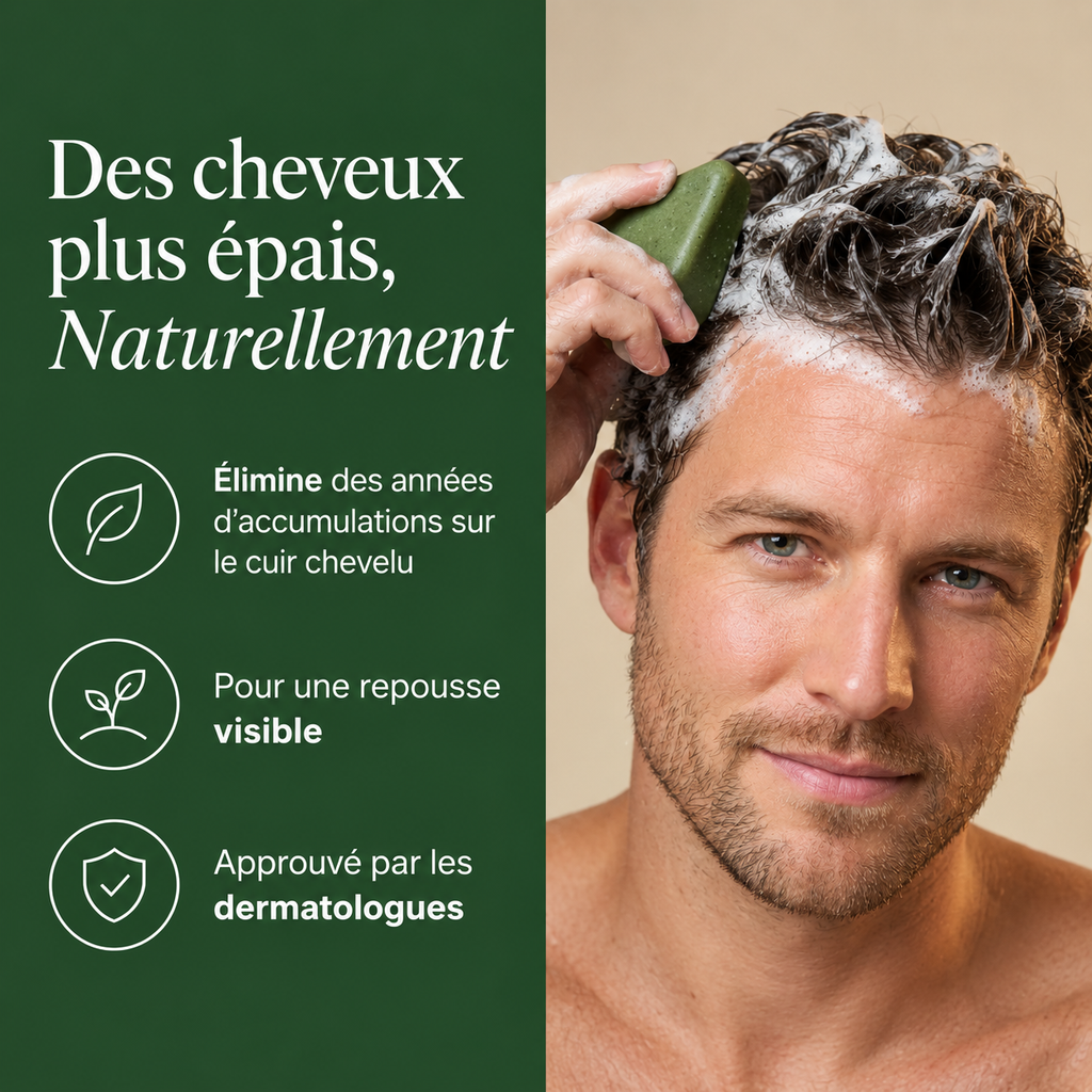 Des cheveux plus épais, naturellement